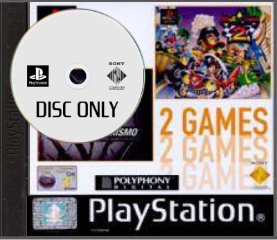 Gran Turismo & Motor Toon Grand Prix 2 - Disc Only - Playstation 1 Games