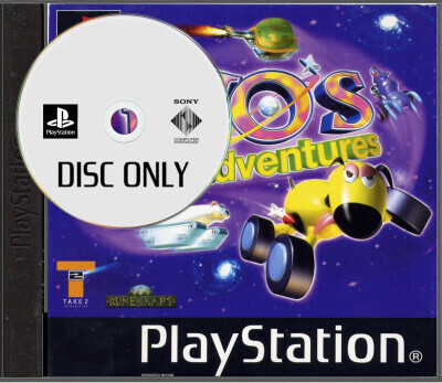 Evo's Space Adventure - Disc Only - Playstation 1 Games