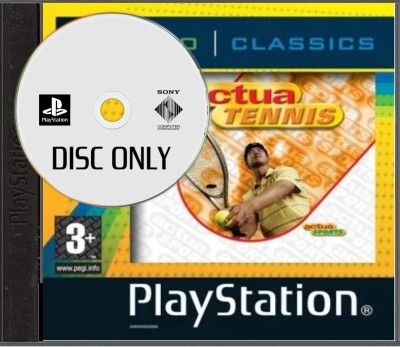 Actua Tennis: Zoo Classics - Disc Only - Playstation 1 Games