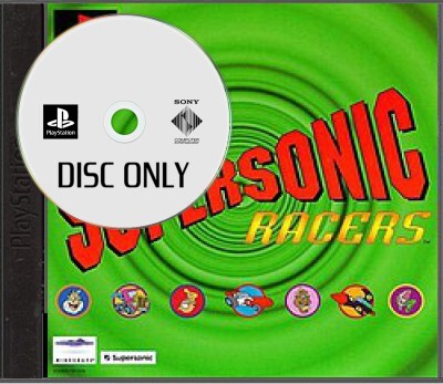 Super Sonic Racers - Disc Only - Playstation 1 Games