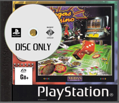 Vegas Casino - Disc Only - Playstation 1 Games