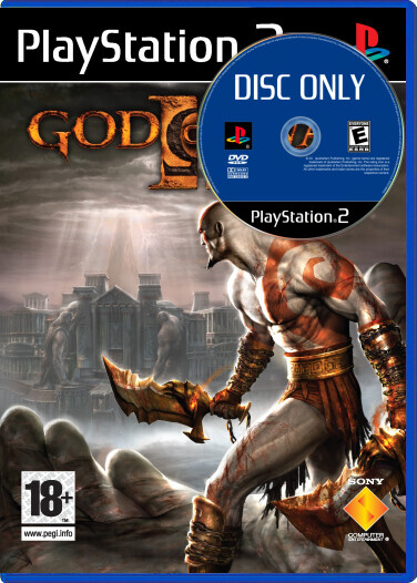 God of War II - Disc Only - Playstation 2 Games