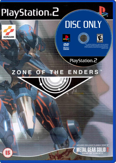 Zone of the Enders - Disc Only - Playstation 2 Games