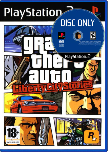 Grand Theft Auto: Liberty City Stories - Disc Only - Playstation 2 Games
