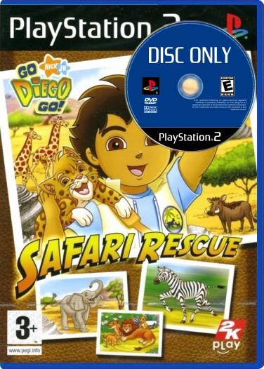 Go, Diego, Go! Safari Rescue - Disc Only - Playstation 2 Games