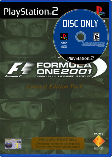 Formula One 2001 - Disc Only - Playstation 2 Games