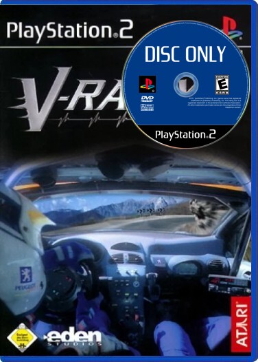 V-Rally 3 - Disc Only - Playstation 2 Games