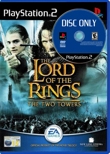 The Lord of the Rings: The Two Towers - Disc Only - Playstation 2 Games