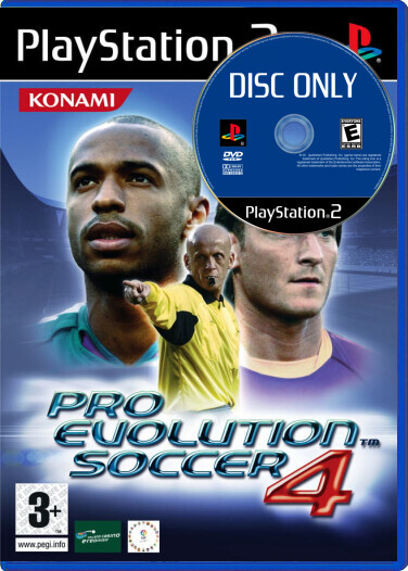 Pro Evolution Soccer 4 - Disc Only - Playstation 2 Games