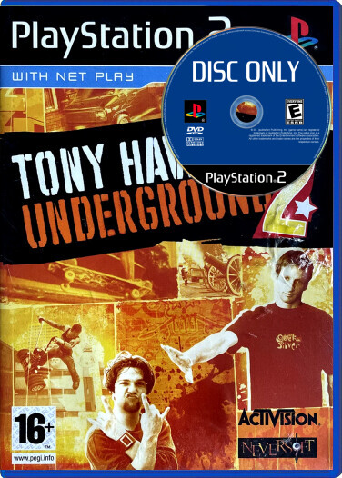 Tony Hawk's Underground 2 - Disc Only - Playstation 2 Games