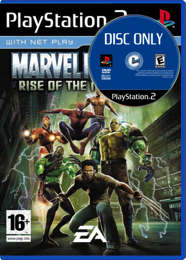 Marvel Nemesis: Rise of the Imperfects - Disc Only - Playstation 2 Games