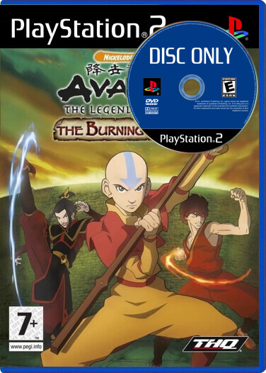 Avatar: The Last Airbender – The Burning Earth - Disc Only - Playstation 2 Games