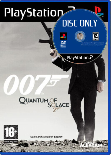 007: Quantum of Solace - Disc Only - Playstation 2 Games