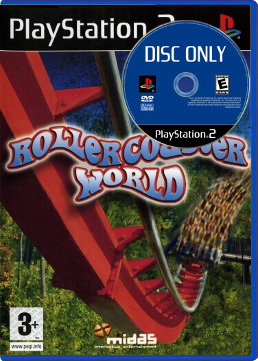 Rollercoaster World - Disc Only - Playstation 2 Games