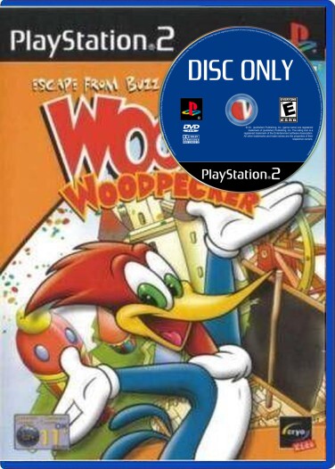 Woody Woodpecker - Disc Only - Playstation 2 Games