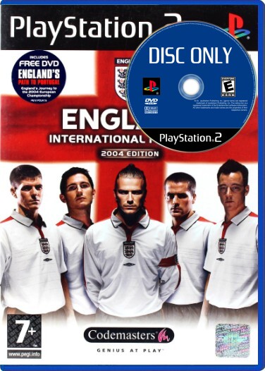England International Football - 2004 Edition - Disc Only - Playstation 2 Games