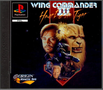 Wing Commander III: Heart of the Tiger (German) - Playstation 1 Games
