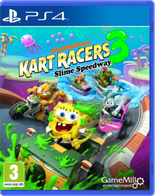 Nickelodeon Kart Racers 3 - Slime Speedway - Playstation 4 Games