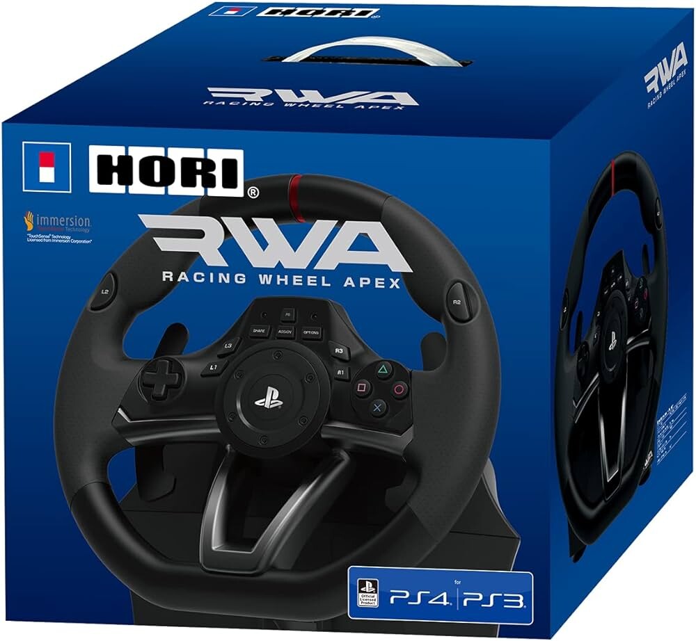 Hori RWA Racing Wheel PS4/PS3 [Complete] - Playstation 4 Hardware
