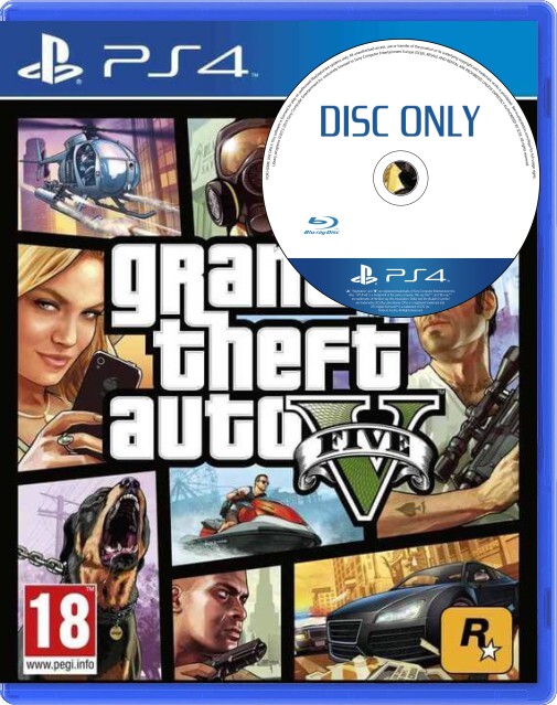 Grand Theft Auto V - Disc Only Kaufen | Playstation 4 Games