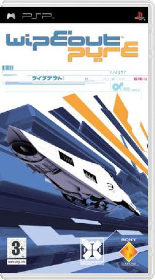 Wipeout Pure (Danish) - Playstation Portable Games