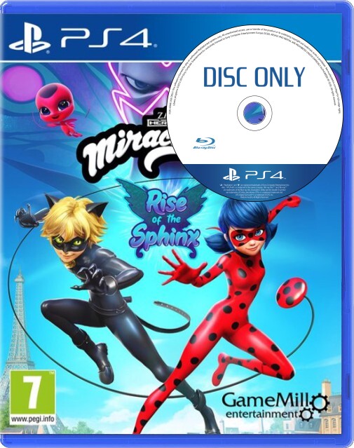 Miraculous: Rise of the Sphinx - Disc Only - Playstation 4 Games