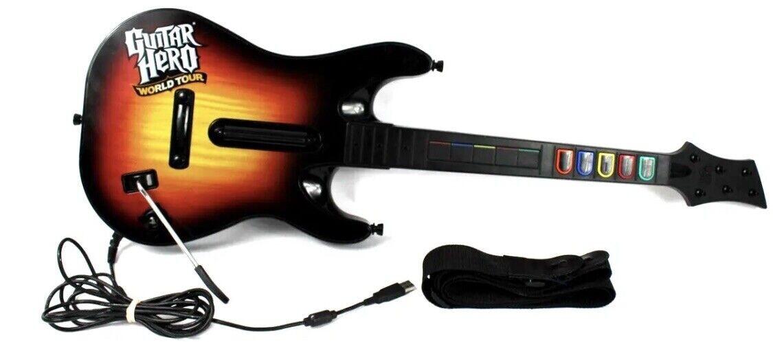 Guitar Hero Gitarre für Sony PlayStation 3 (Wired) - Playstation 3 Hardware