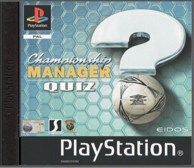 Championship Manager Quiz - Playstation 1 Games