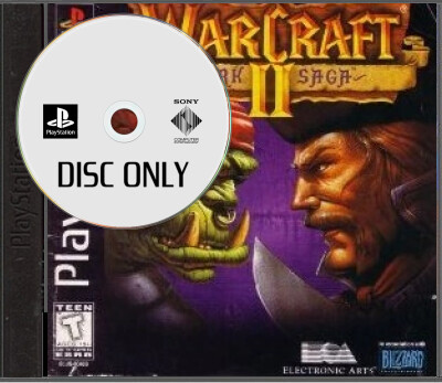 Warcraft II: The Dark Saga - Disc Only - Playstation 1 Games
