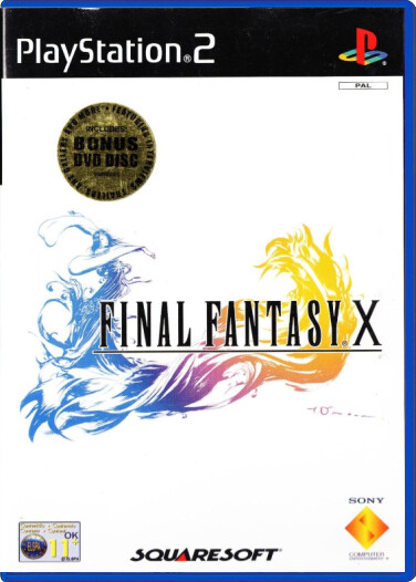 Final Fantasy X - Bonus DVD Disc Edition - Playstation 2 Games