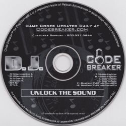Pelican Code Breaker - Unlock the Sound - Disc Only - Playstation 2 Hardware