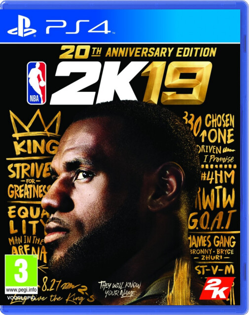 NBA 2K19 (20th Anniversary Edition) - Playstation 4 Games