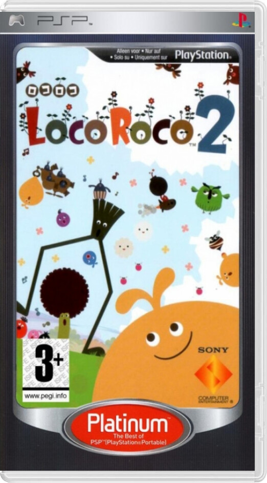 LocoRoco 2 (Platinum) - Playstation Portable Games