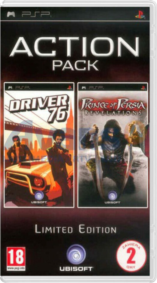 Prince of Persia + Driver 76 Action pack - Playstation Portable Games
