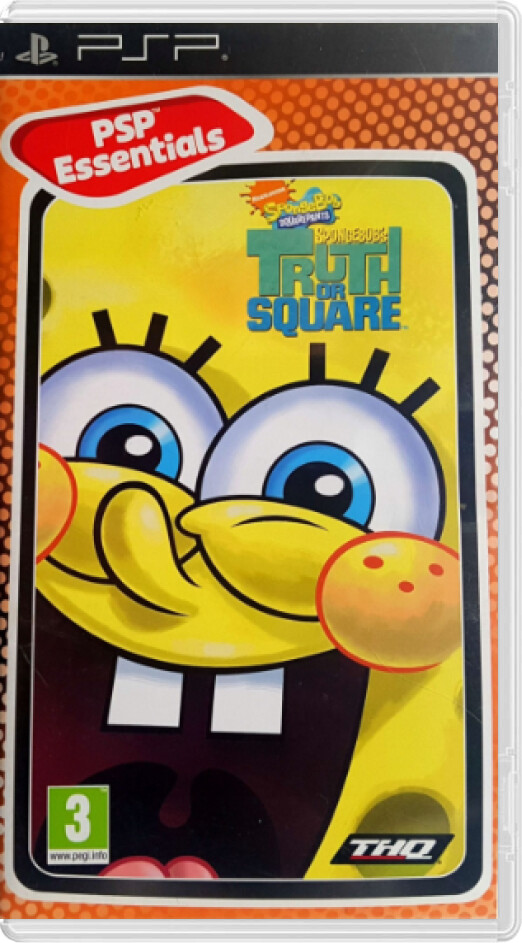 SpongeBob's Truth or Square (PSP Essentials) - Playstation Portable Games
