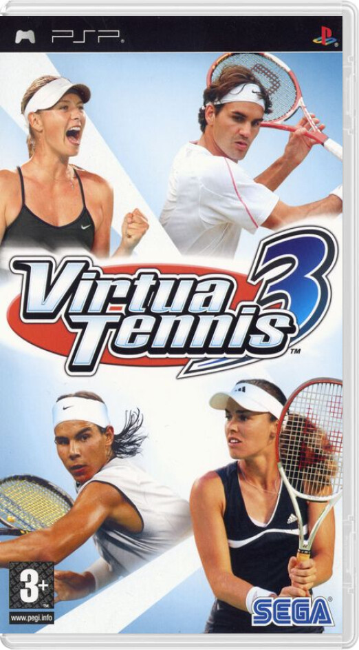 Virtua Tennis 3 (Swedish) - Playstation Portable Games