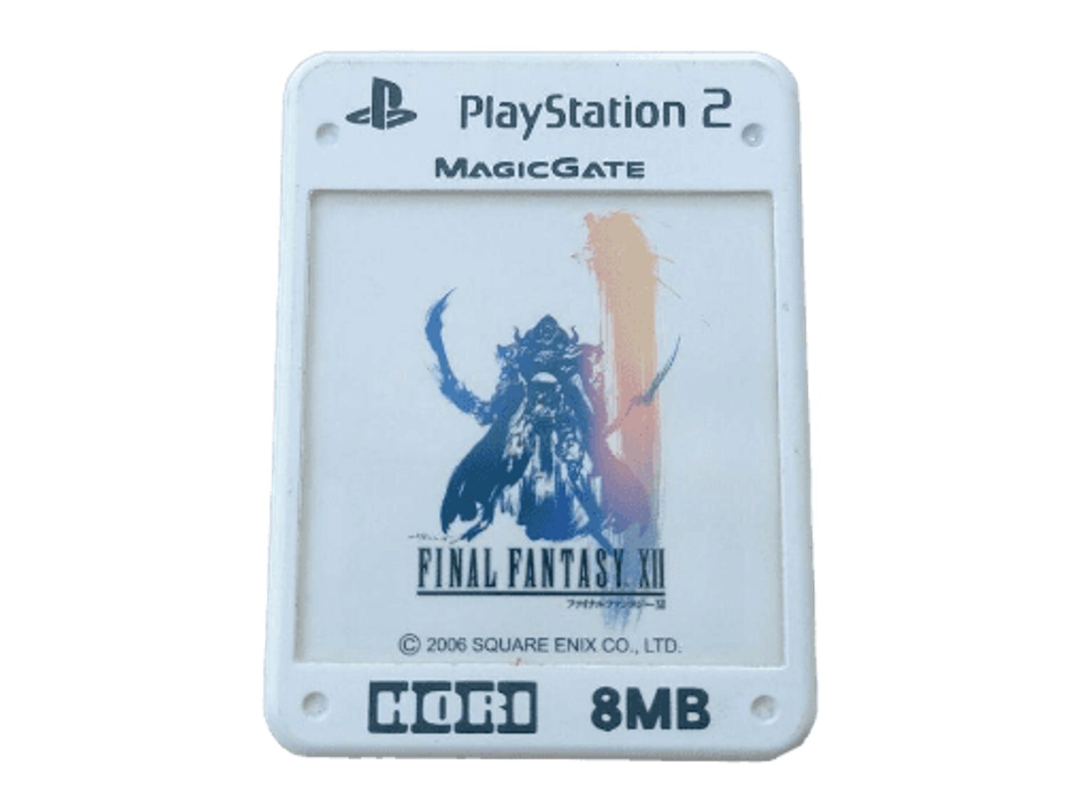 Hori Final Fantasy XII Memory Card 8MB - Playstation 2 Hardware