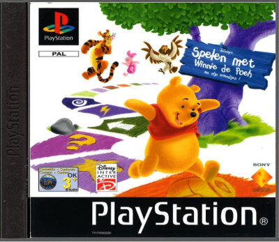 Disney's Spelen met Winnie de Poeh en zijn Vriendjes! - Playstation 1 Games