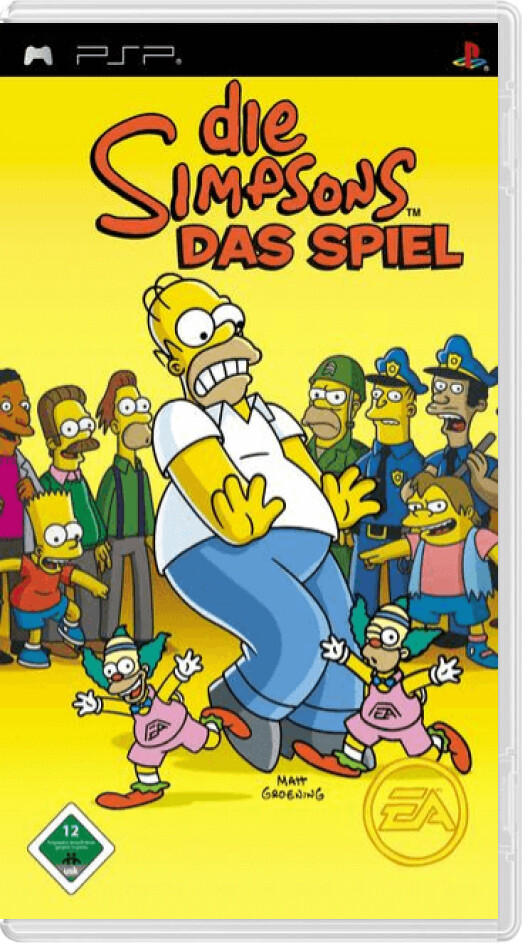 The Simpsons Game (German) - Playstation Portable Games