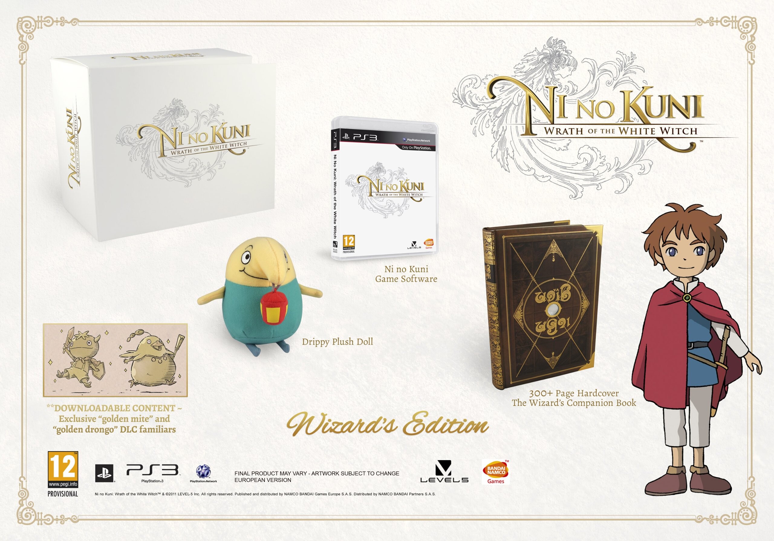 Ni No Kuni: Wrath of the White Witch Wizard's Edition - Playstation 3 Games