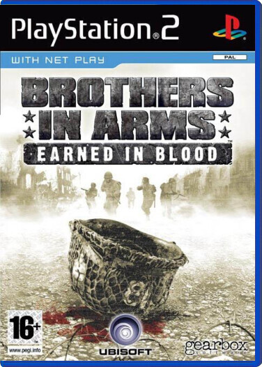 Brothers in Arms: Earned in Blood (French) - Playstation 2 Games