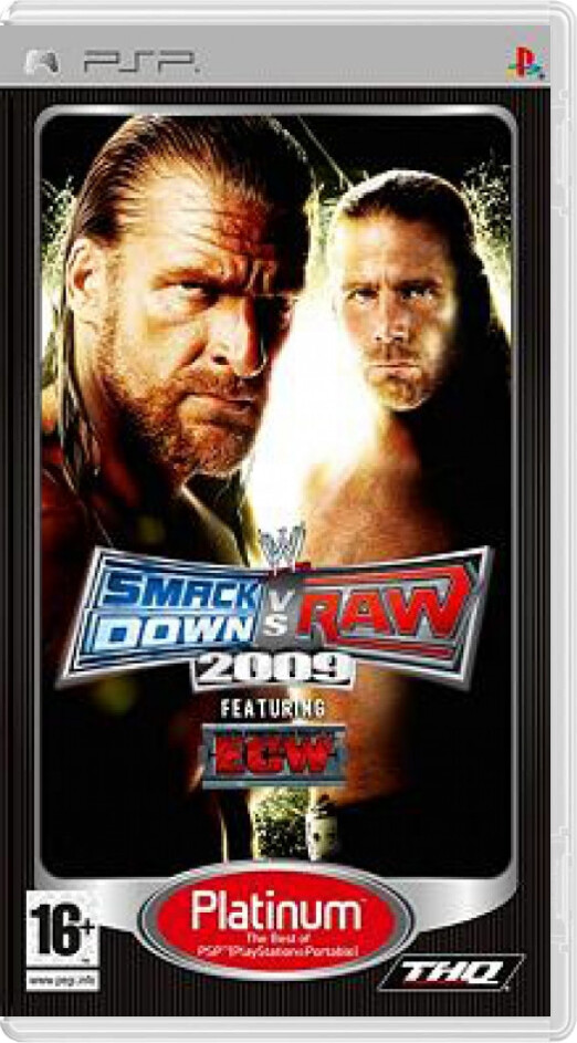WWE SmackDown vs. Raw 2009 (Platmium) - Playstation Portable Games