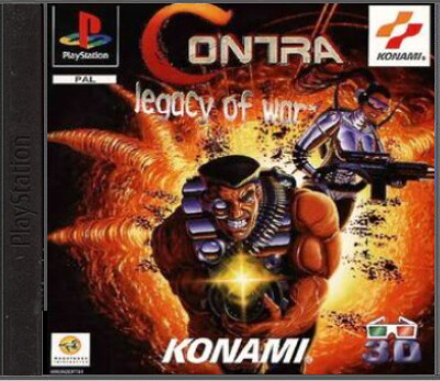 Contra - Legacy of War - Playstation 1 Games