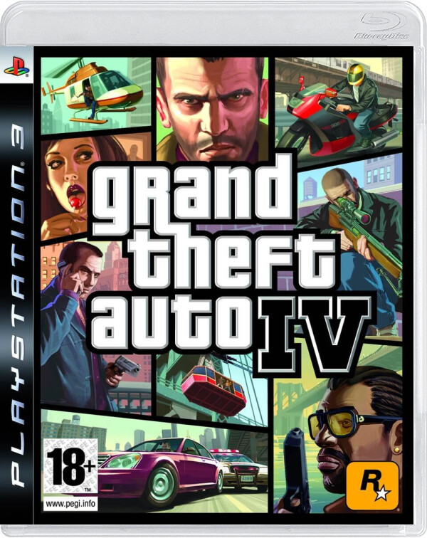 Grand Theft Auto IV (German) - Playstation 3 Games