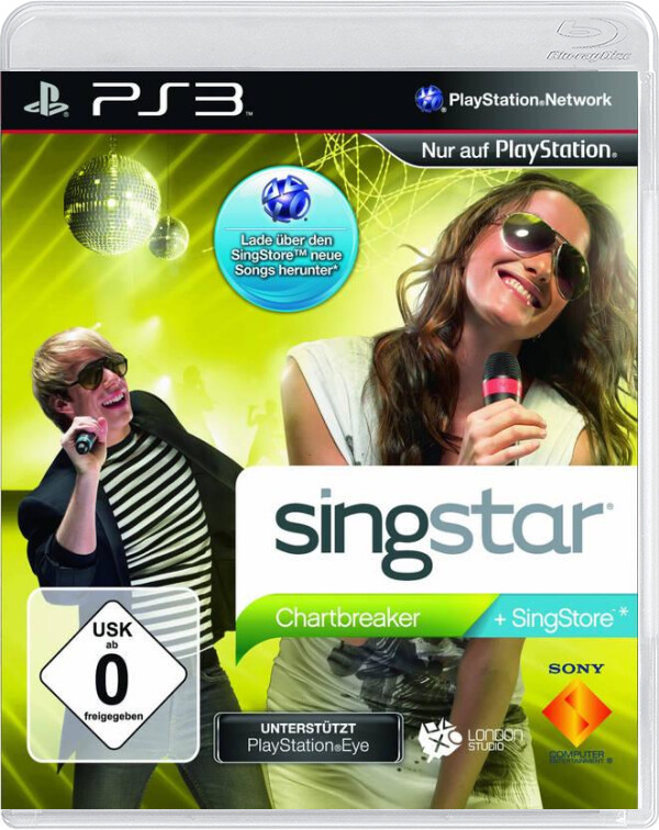 SingStar: Chartbreaker (German) - Playstation 3 Games