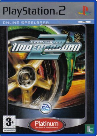 Need for Speed: Underground 2 (Platinum) (German) - Playstation 2 Games