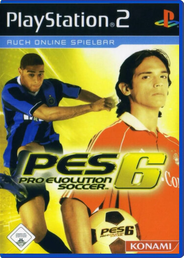 Pro Evolution Soccer 6 (German) - Playstation 2 Games