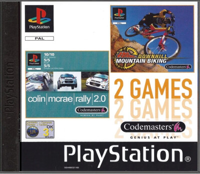 Colin McRae Rally 2.0 + No Fear Downhill Mountain Biking - Playstation 1 Games