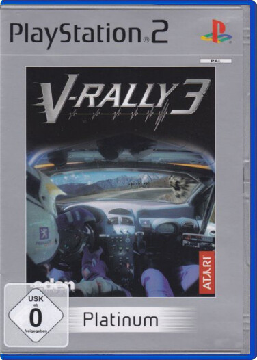 V-Rally 3 (Platinum) - Playstation 2 Games