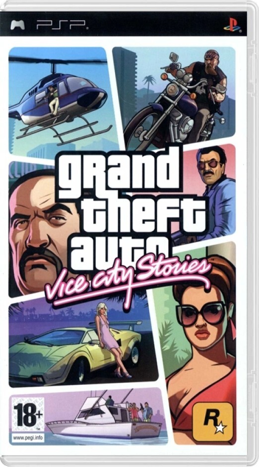 Grand Theft Auto: Vice City Stories (French) - Playstation Portable Games